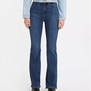 Levi's® Women's 726™ High-Rise Flare Jeans Size 24 Color: Dark Indigo Worn In
